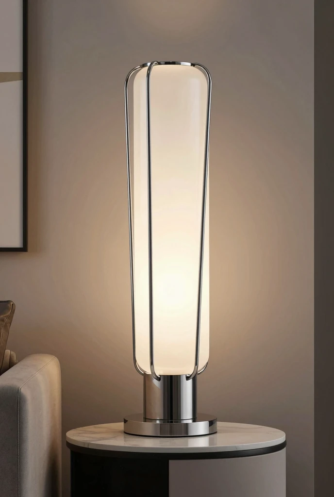 Contemporary luxury lamp with innovative design and premium materials
